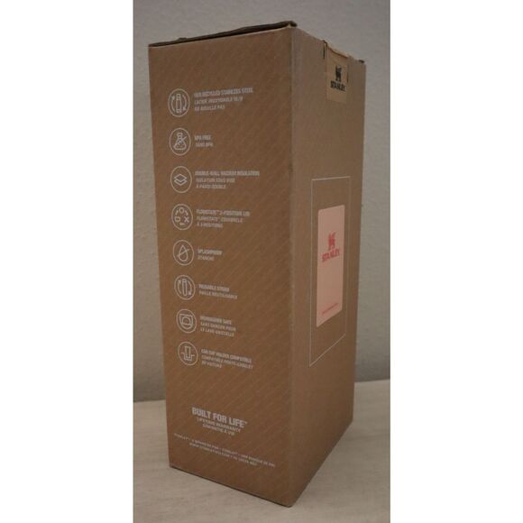 Stanley The Quencher H2.0 Cherry Blossom Pink FlowState 40oz Insulated Tumbler - Picture 6 of 9